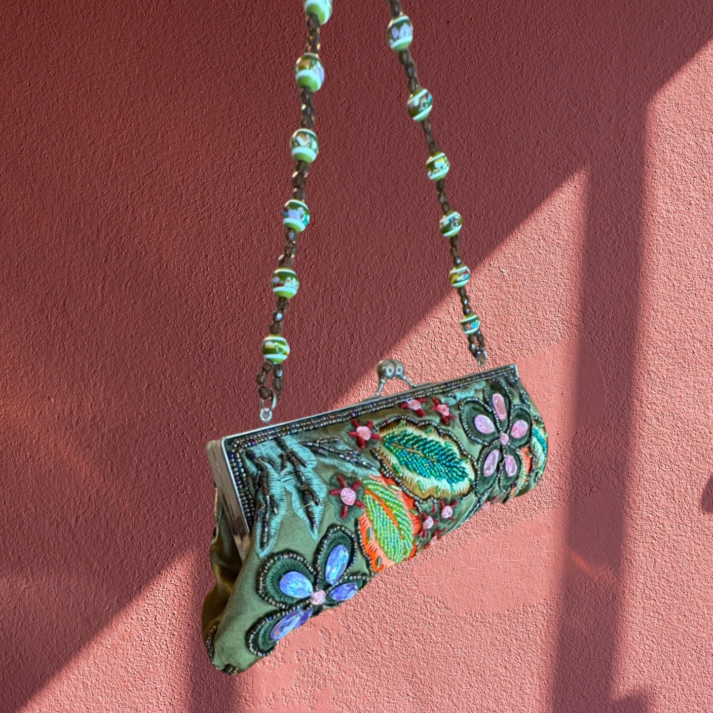 Evergreen Whisper Clutch