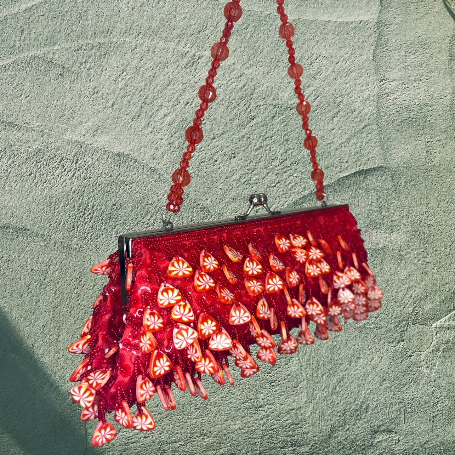 Caramelo Rojo Clutch