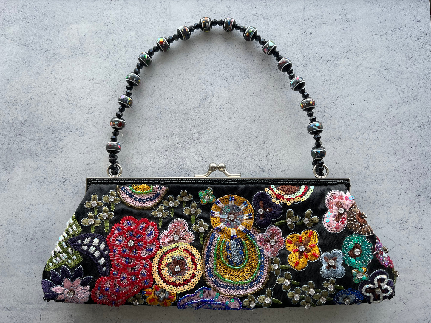 Vintage Flora Clutch