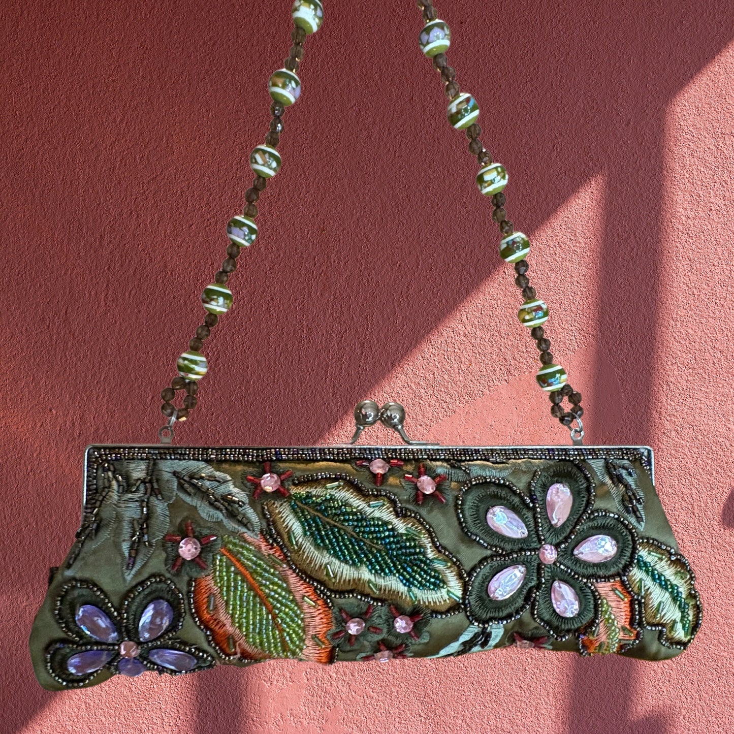 Evergreen Whisper Clutch