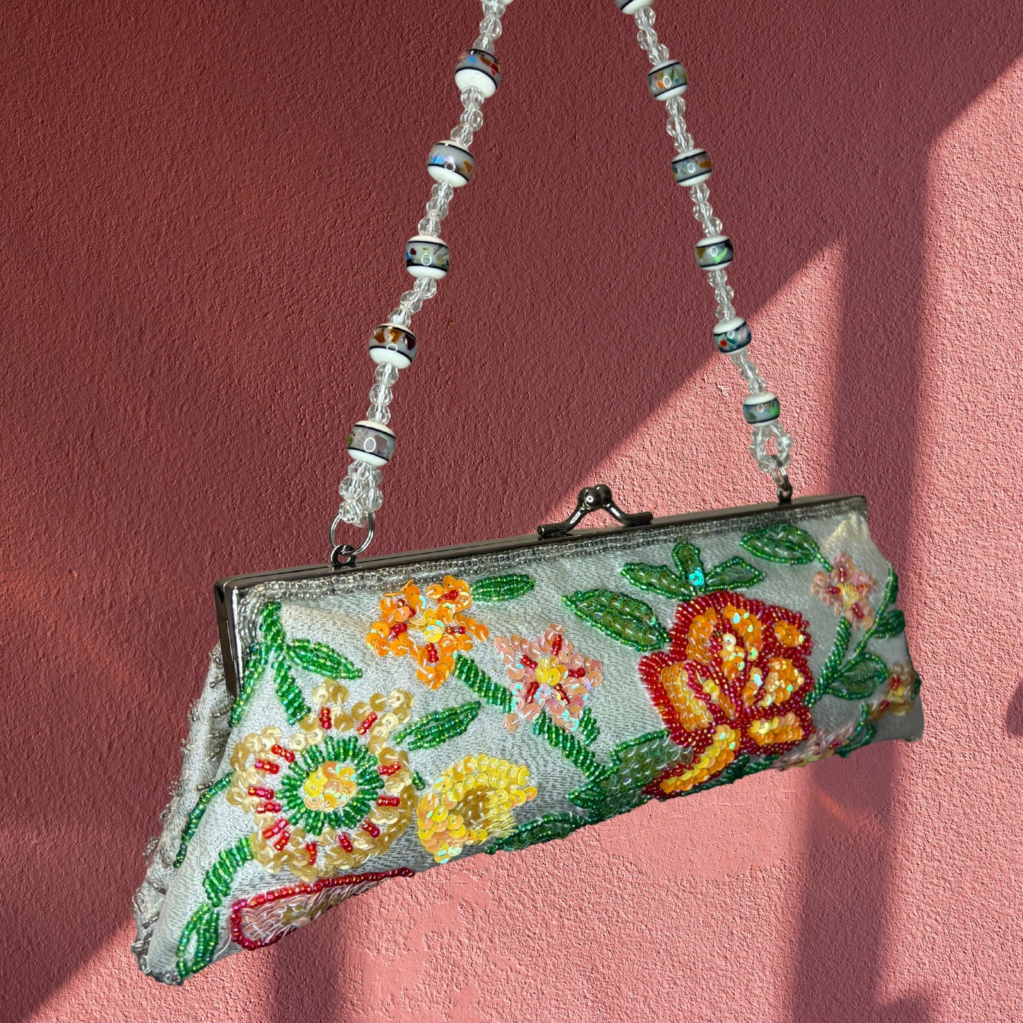 Starlit Petals Clutch