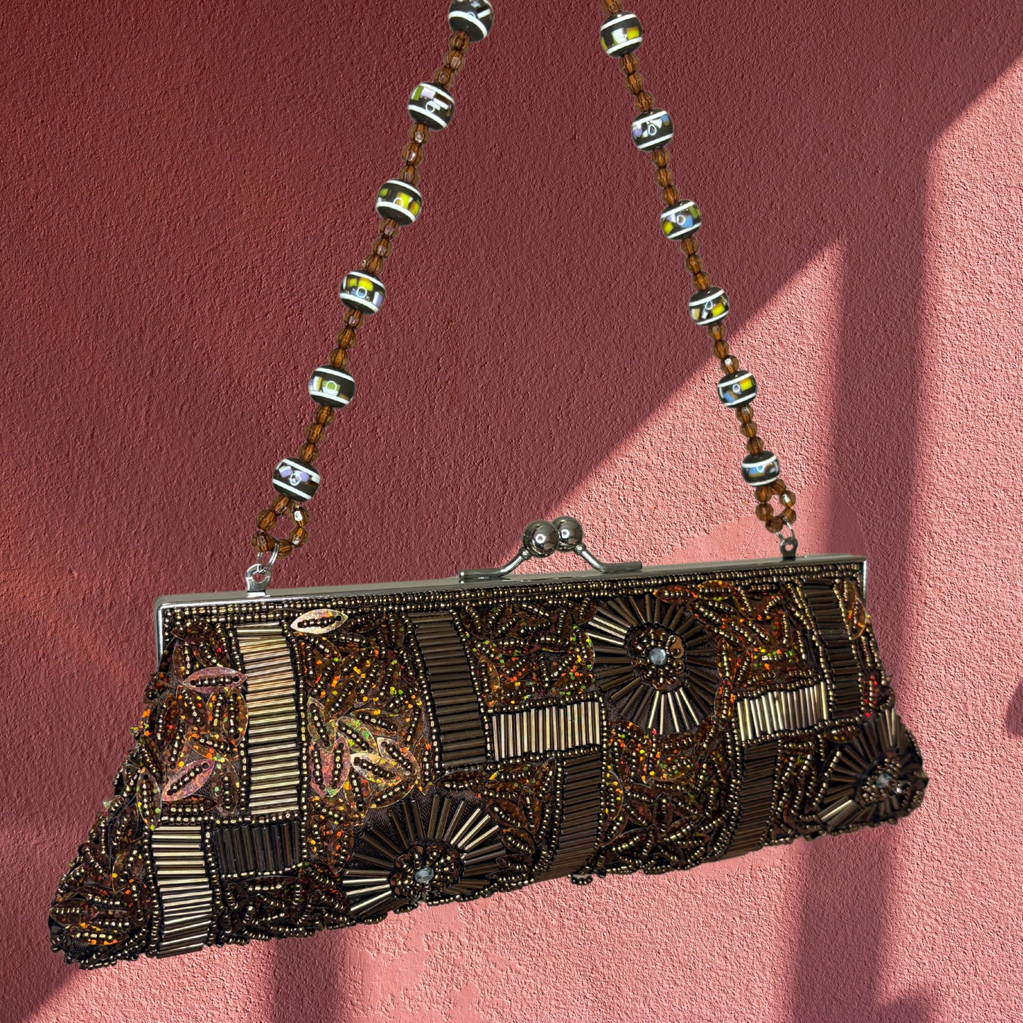 Vintage Copper Clutch