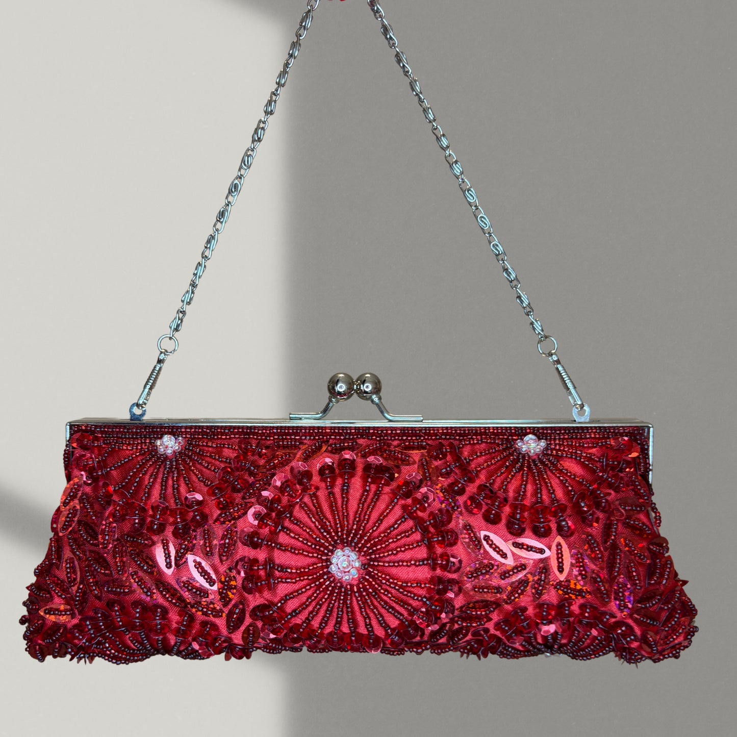 Rosa Ardiente Clutch
