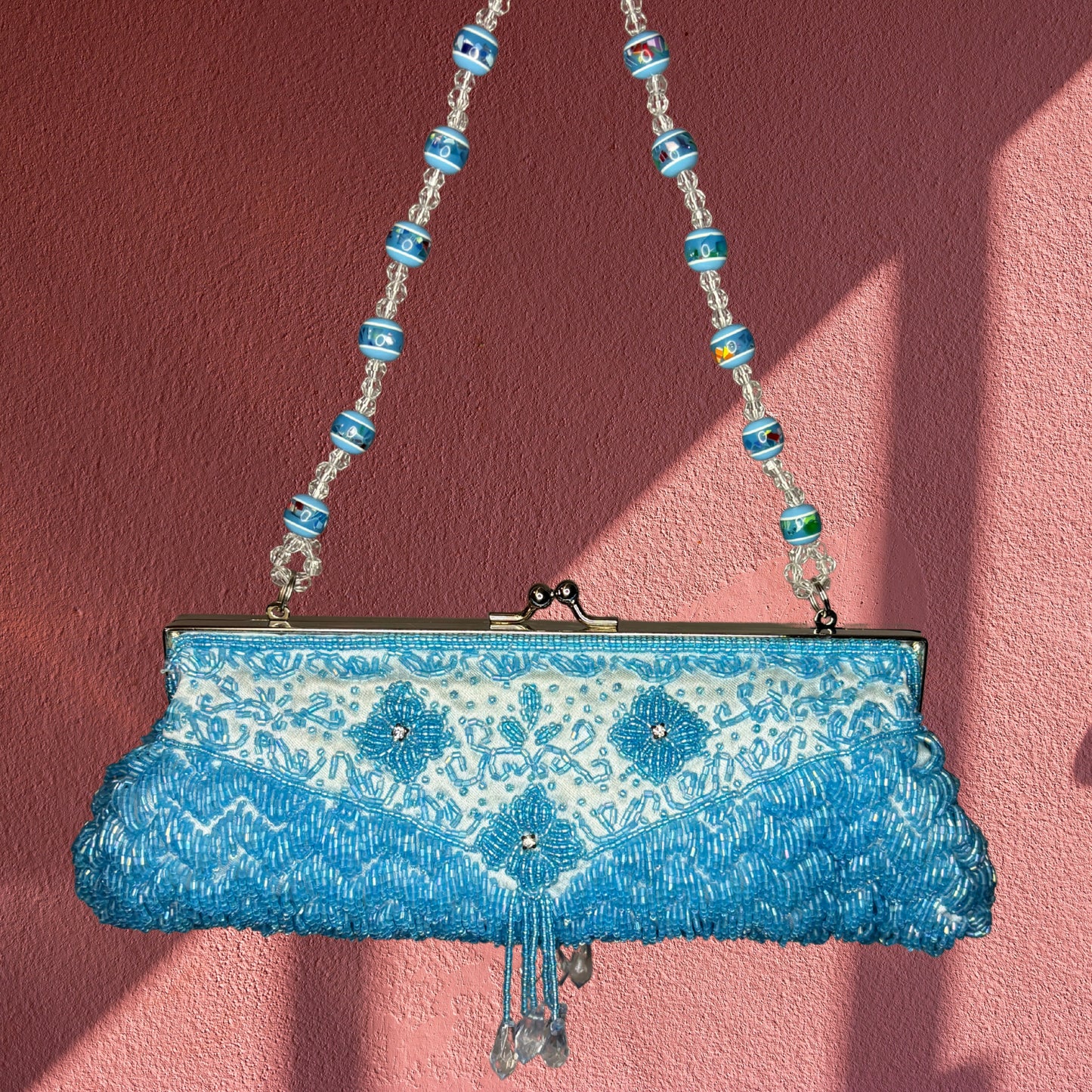 Azure Mirage Clutch