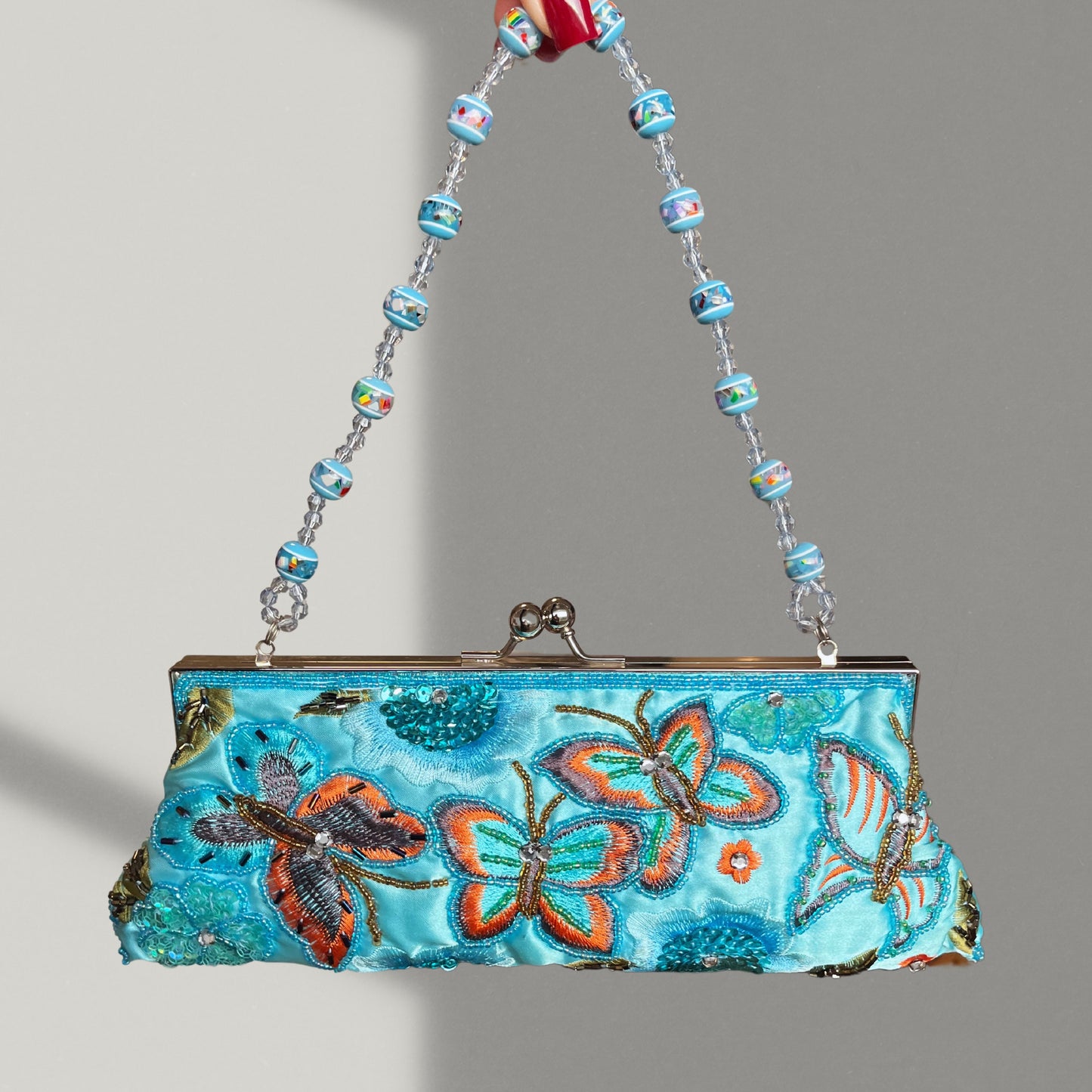 Mariposa Azul Clutch