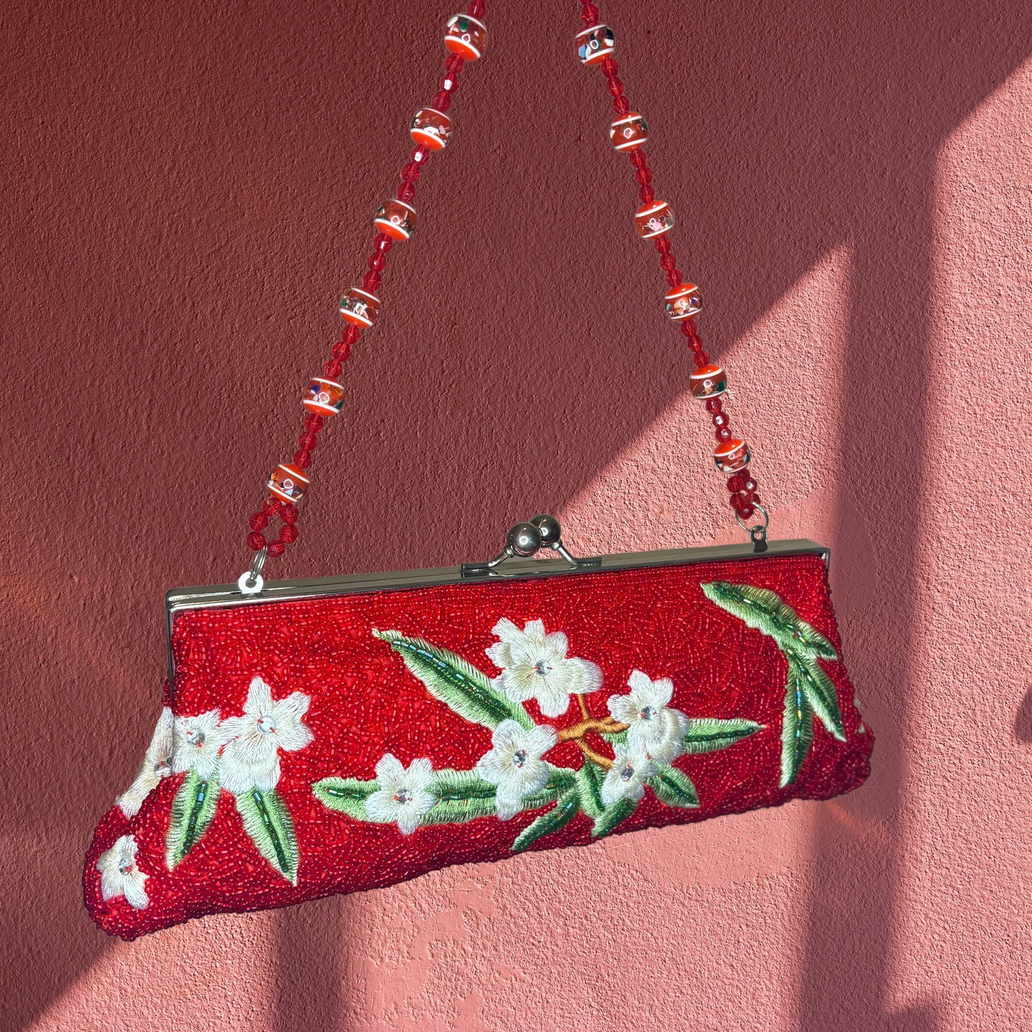 Rosa Pasión Clutch