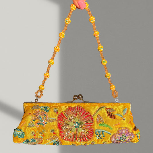 Floral Allure Clutch