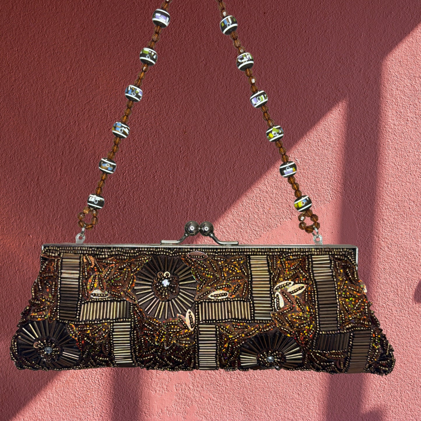 Vintage Copper Clutch