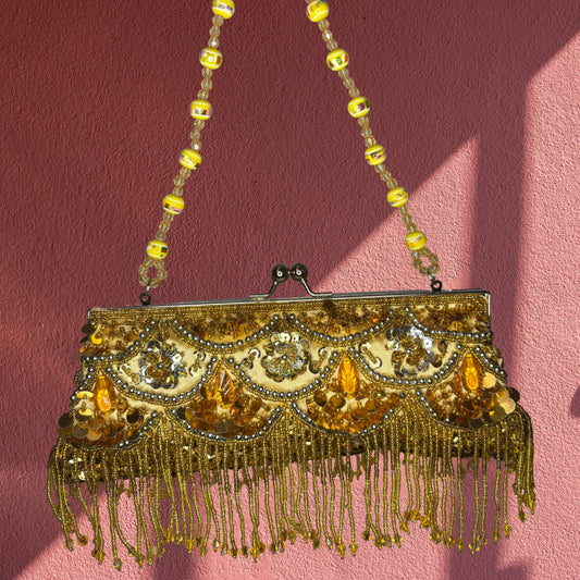 Golden Mirage Clutch