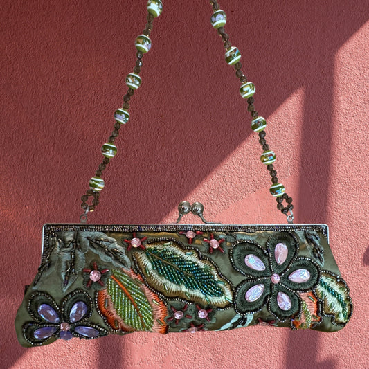Evergreen Whisper Clutch