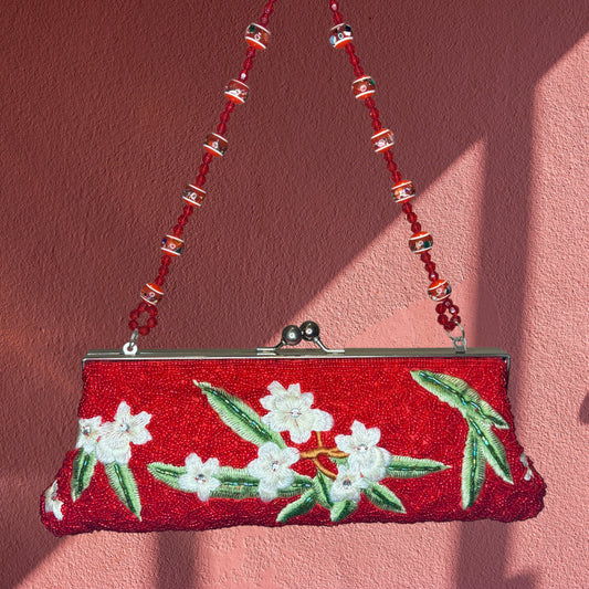 Rosa Pasión Clutch