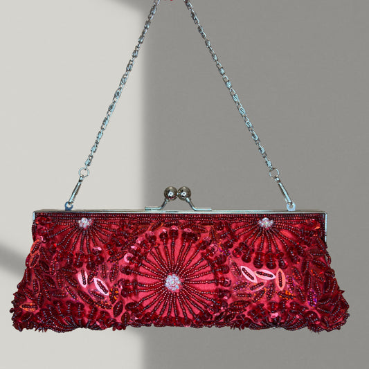 Rosa Ardiente Clutch
