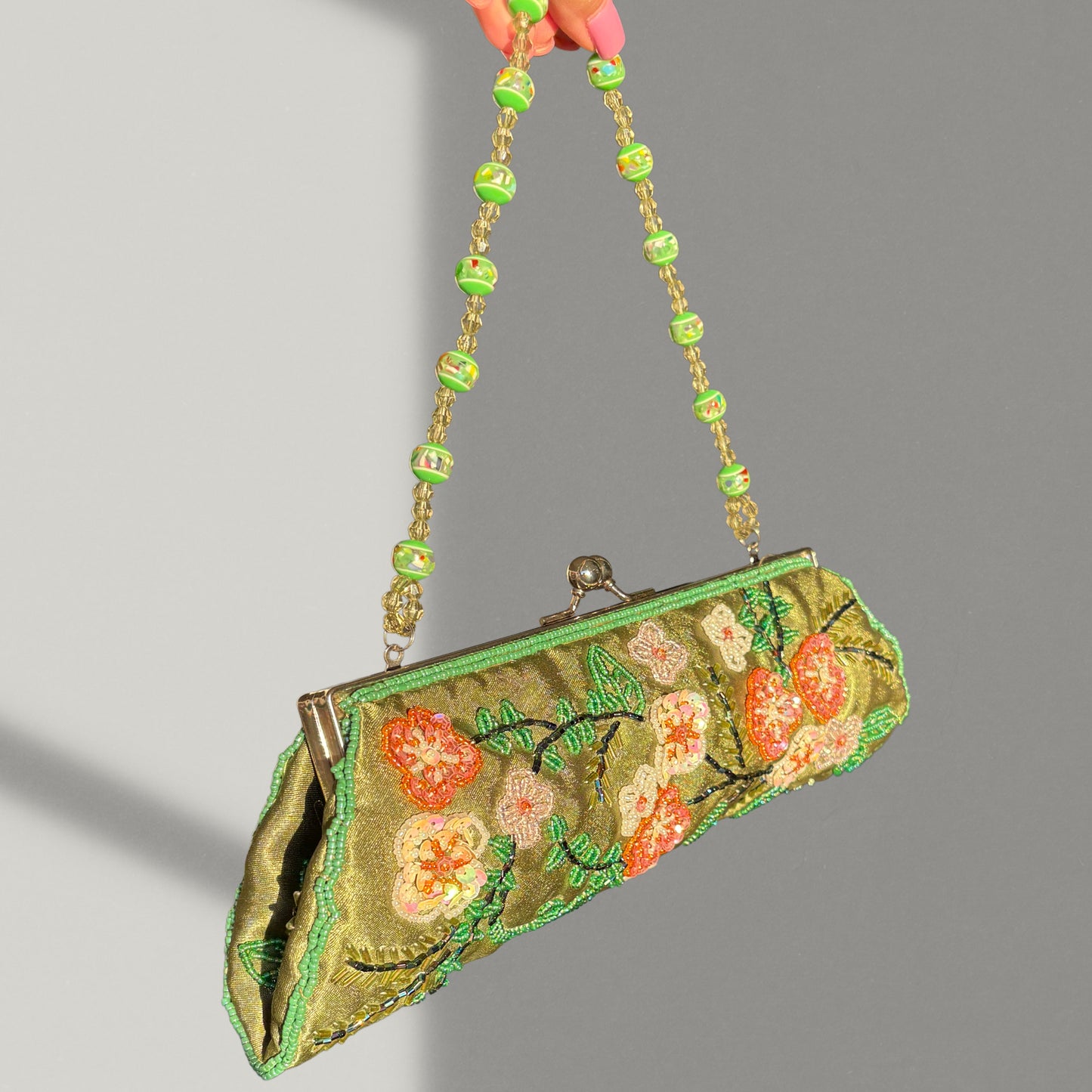 Jade Blossom Clutch