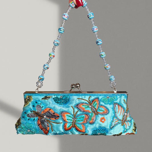 Mariposa Azul Clutch